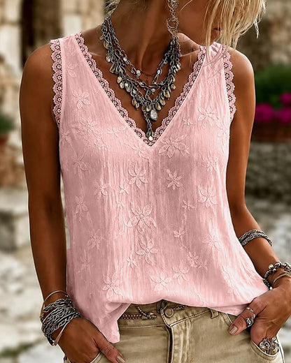 Elara Floral Lace Top