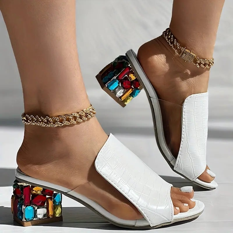 Elara Crystal Heels