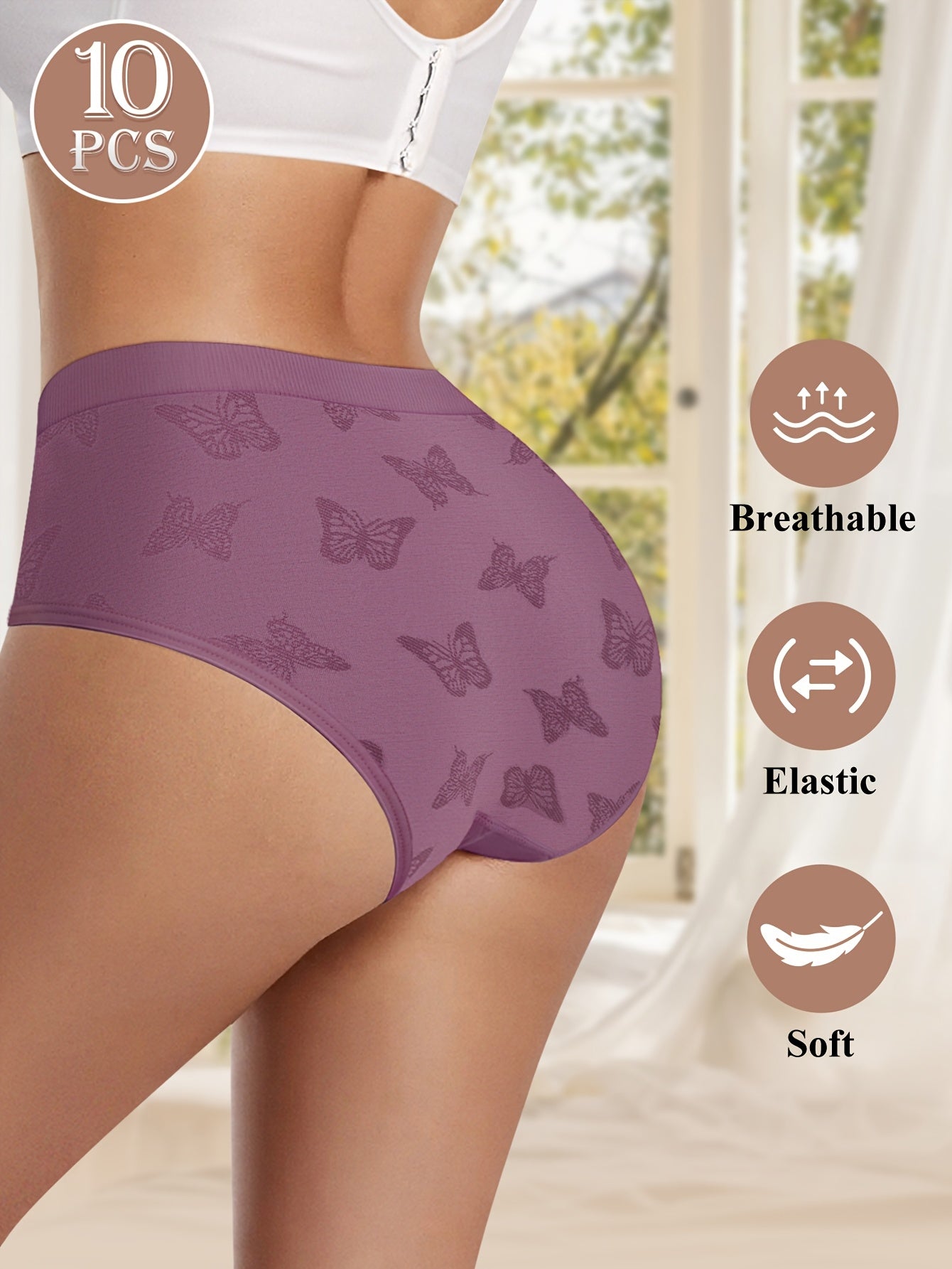 Soft Stretch Briefs – 10PC Set