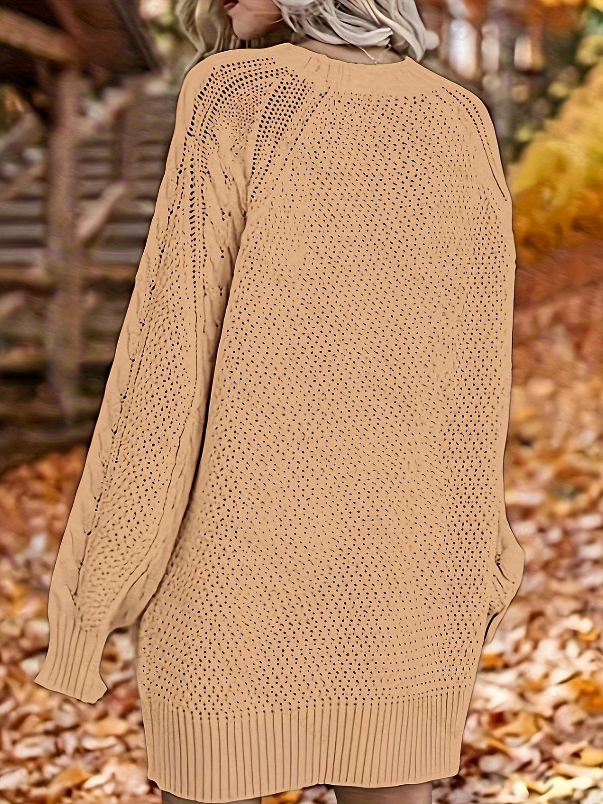 Elara Cable Knit Sweater Dress