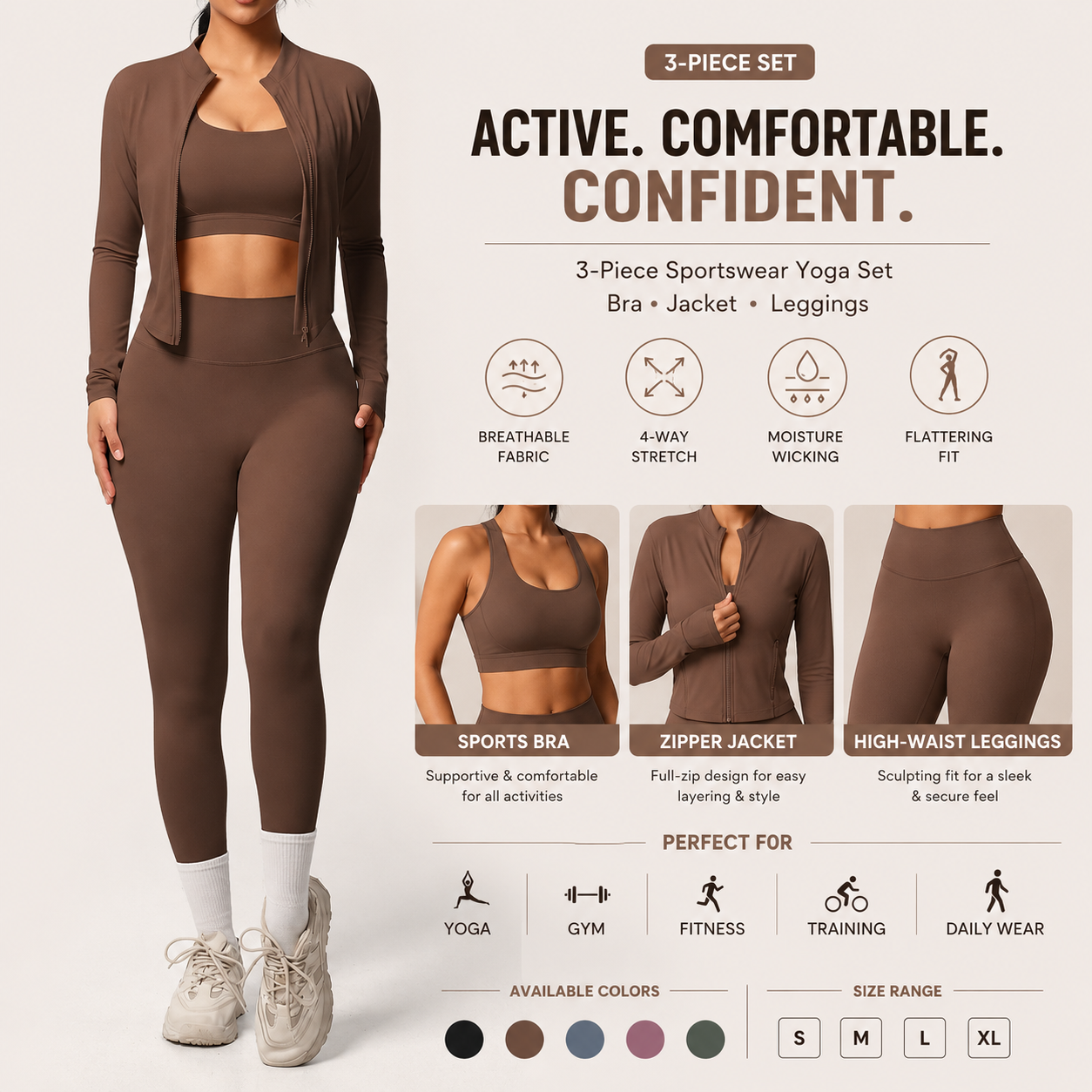 Contour 3-Piece Active Set