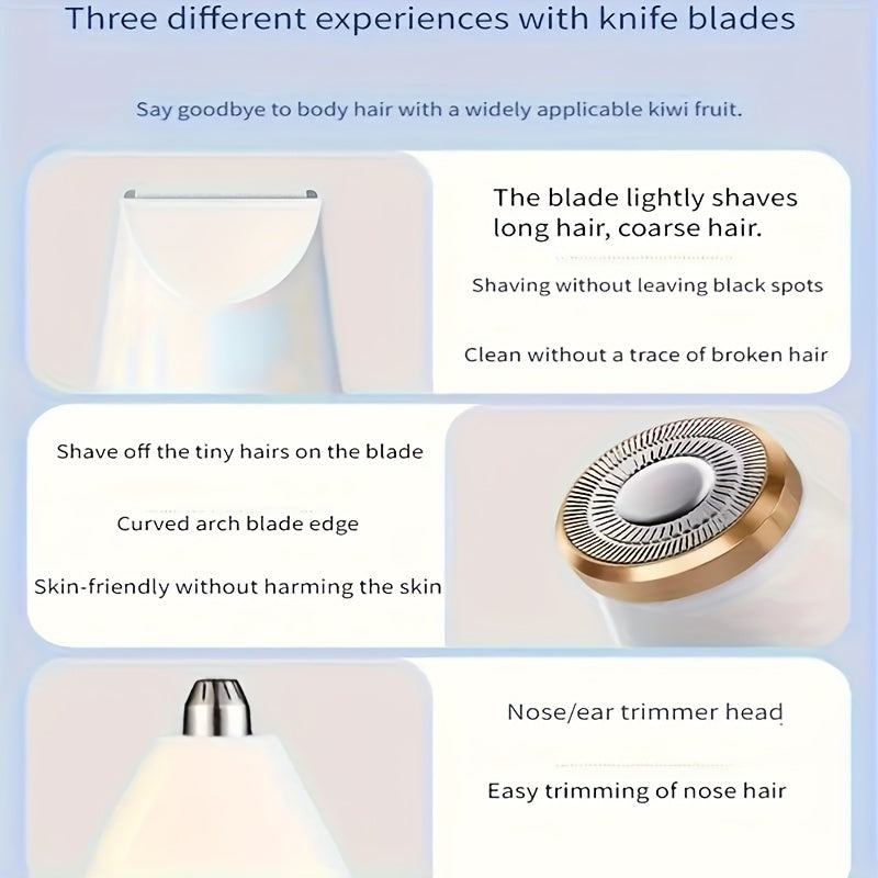 3-In-1 Electric Hair Removal Kit