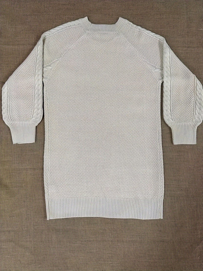 Elara Cable Knit Sweater Dress