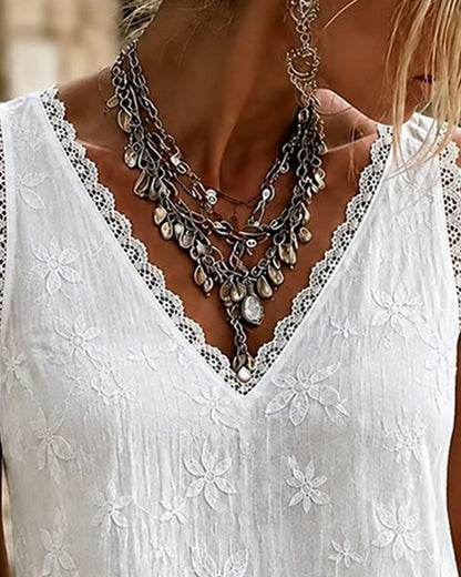 Elara Floral Lace Top