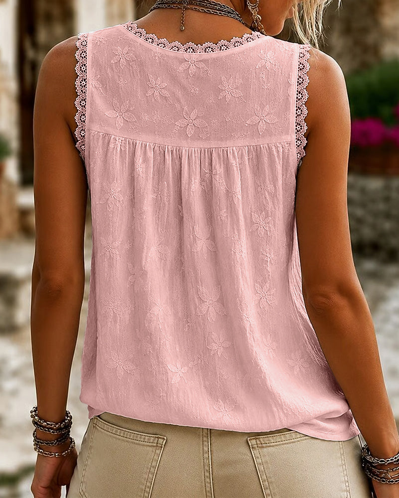 Elara Floral Lace Top