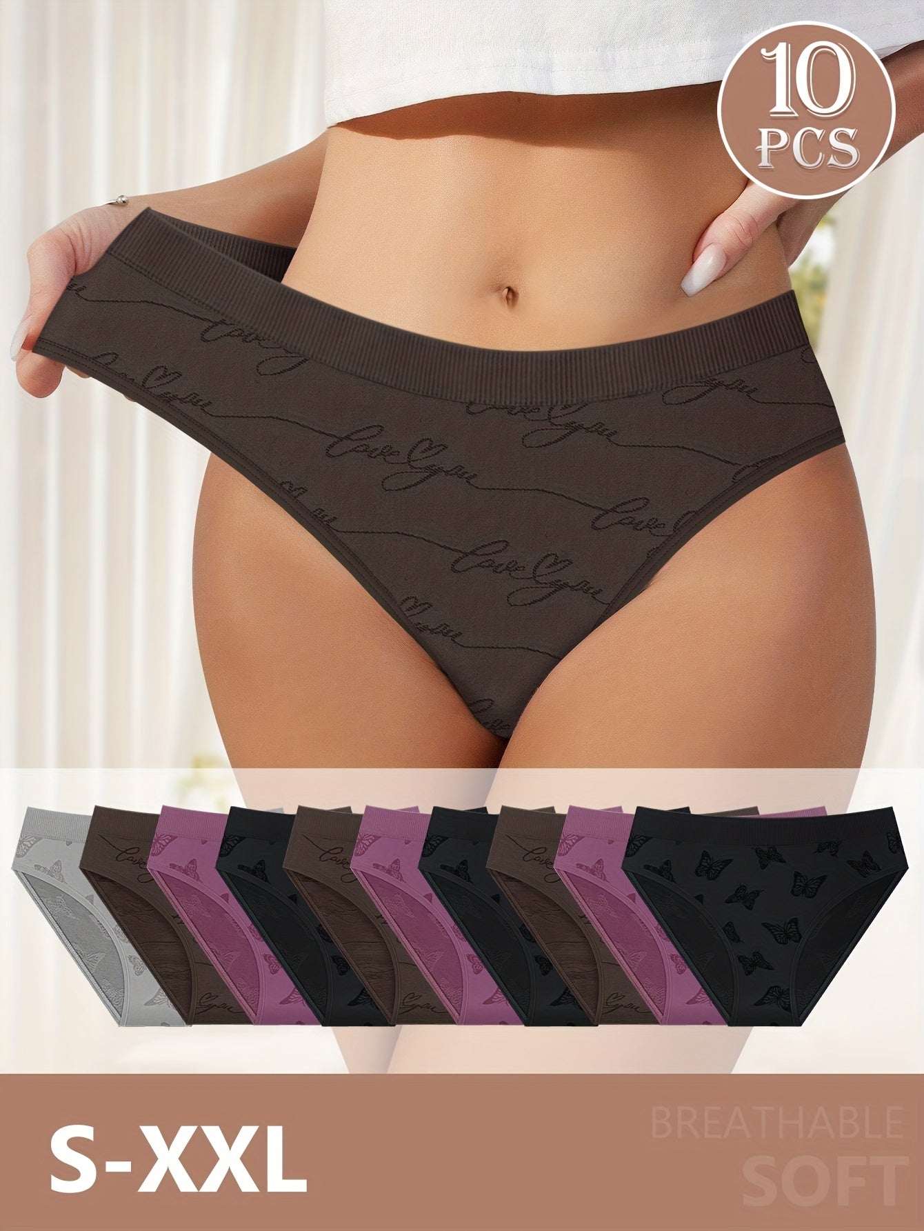 Soft Stretch Briefs – 10PC Set