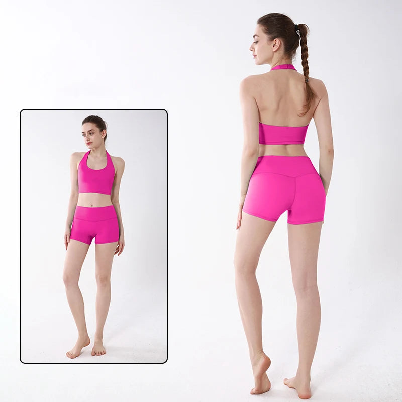 Luna Halter Activewear Set