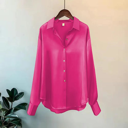 Aurelia Satin Blouse