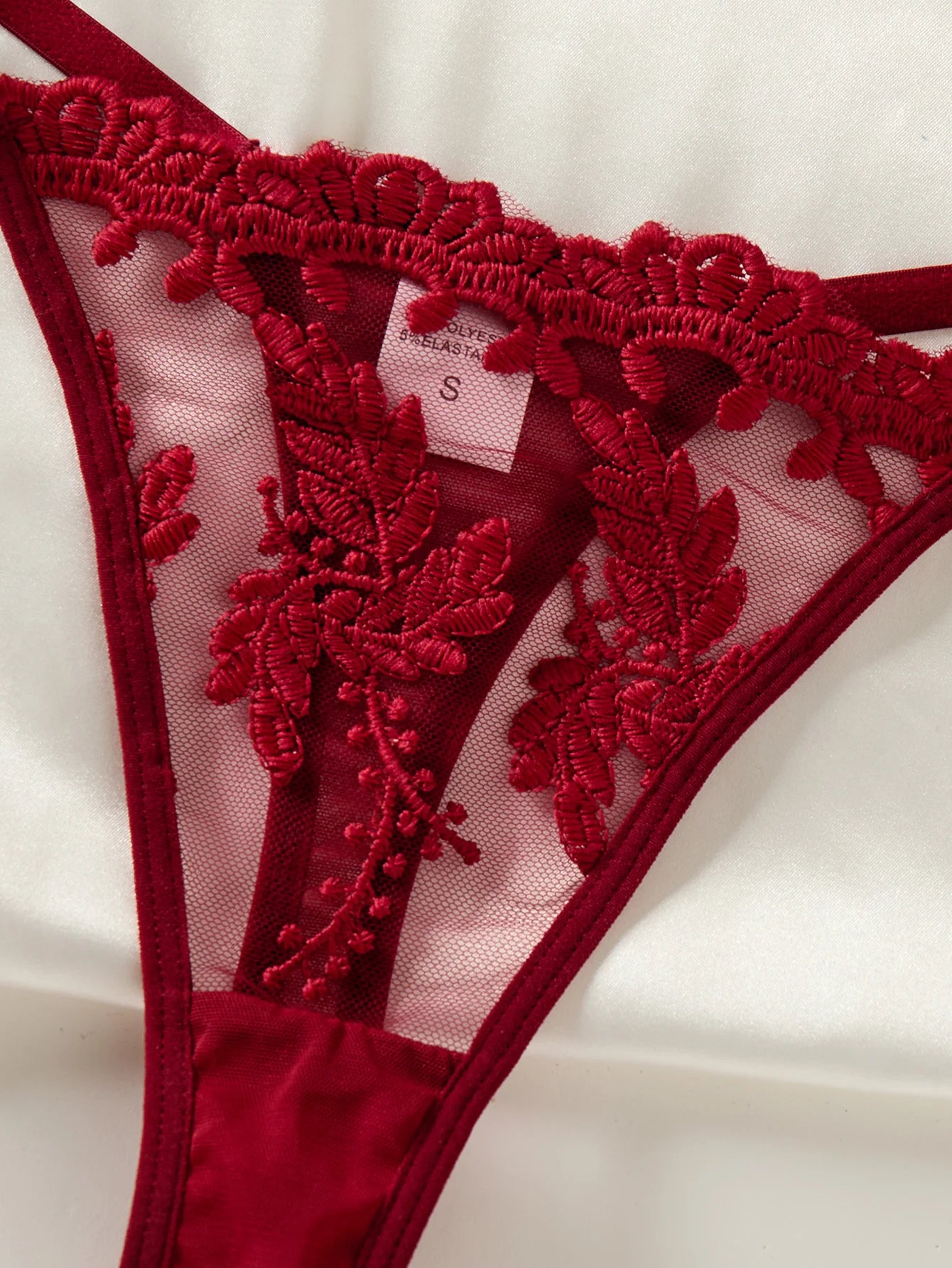 Scarlet Lace Babydoll Set