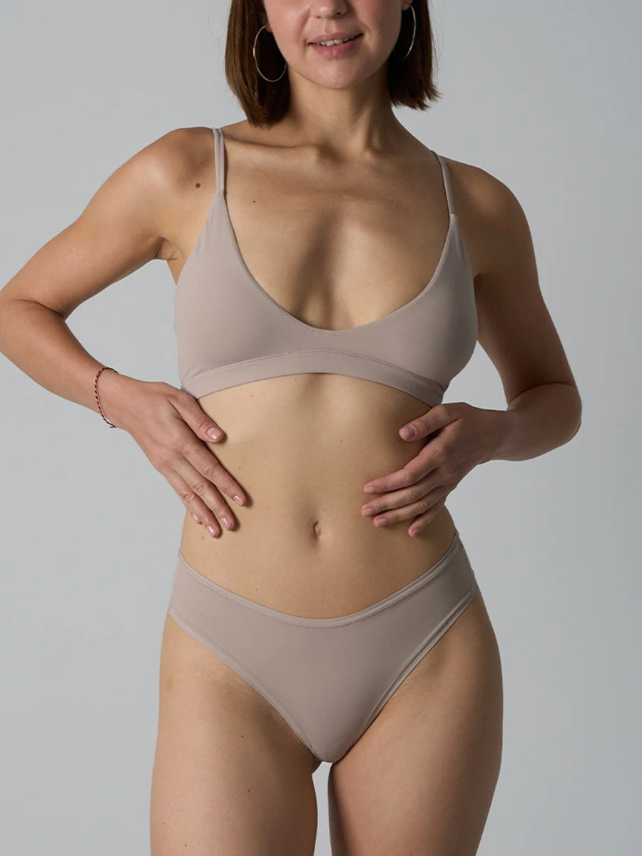 Luna Seamless Triangle Bra & Brief Set