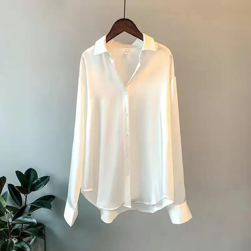 Aurelia Satin Blouse