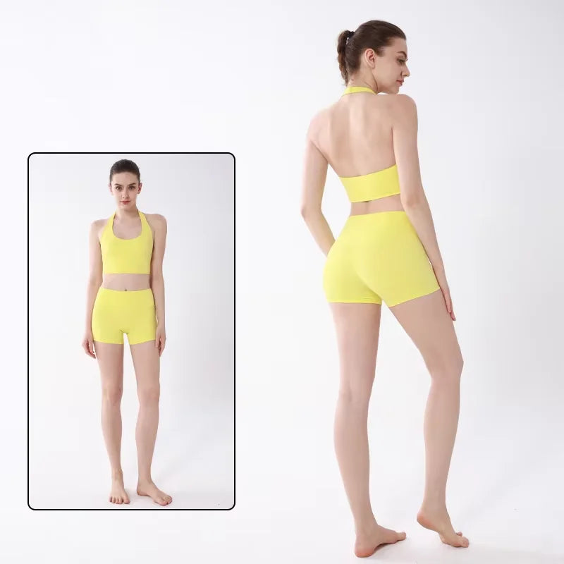 Luna Halter Activewear Set