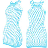 Women’s Fishnet Beach Cover-Up Dress – Stretchy & Stylish