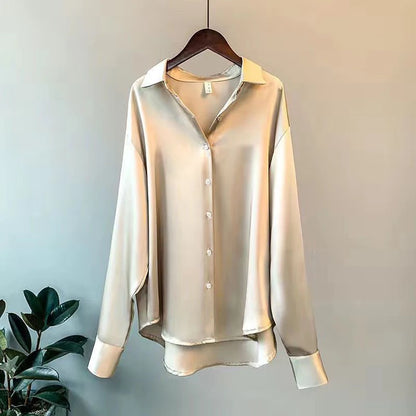 Aurelia Satin Blouse