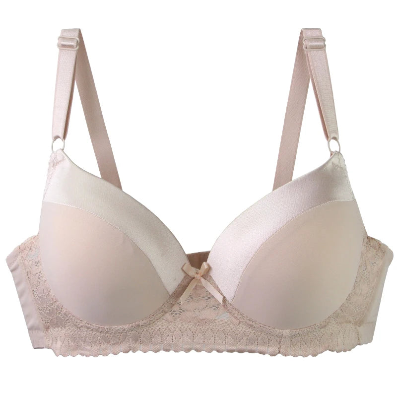 Blush Lace Push-Up Bra