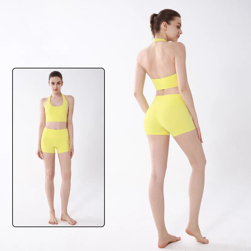 Luna Halter Activewear Set