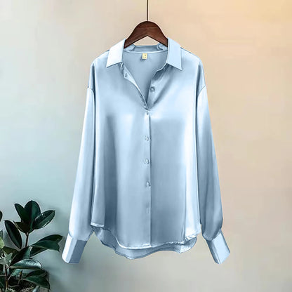 Aurelia Satin Blouse