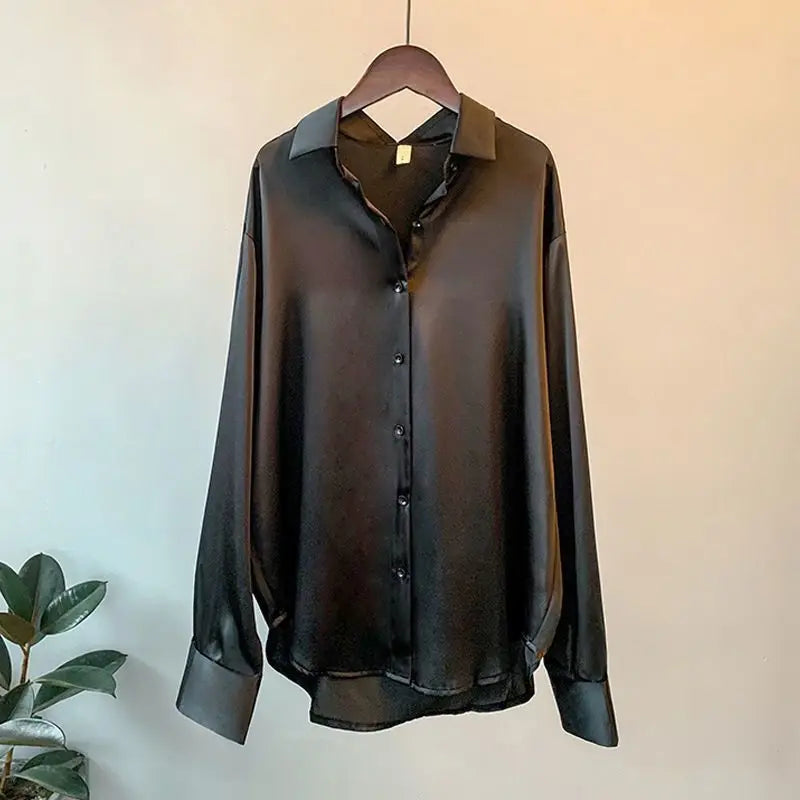 Aurelia Satin Blouse