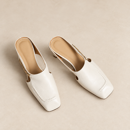Etoile Luxe Leather Mules