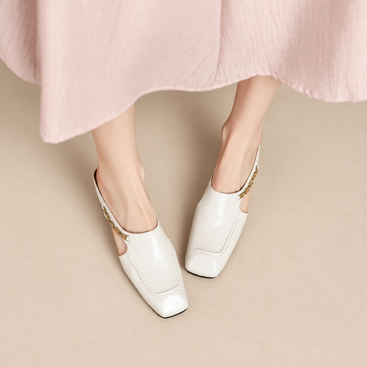 Etoile Luxe Leather Mules