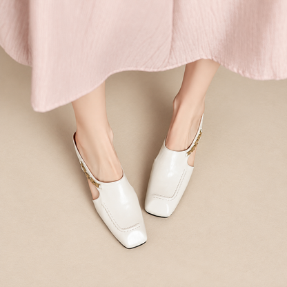 Etoile Luxe Leather Mules