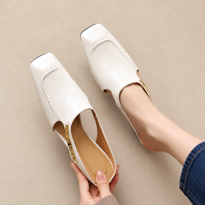 Etoile Luxe Leather Mules