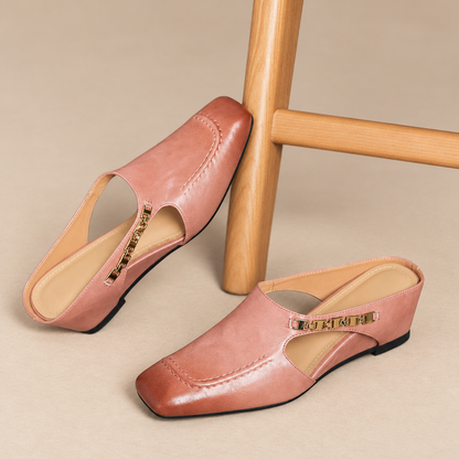 Etoile Luxe Leather Mules