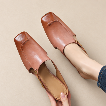 Etoile Luxe Leather Mules