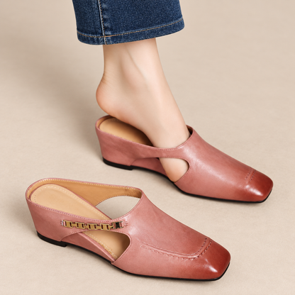 Etoile Luxe Leather Mules