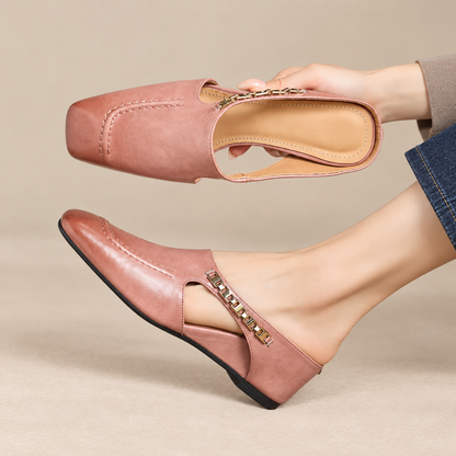 Etoile Luxe Leather Mules