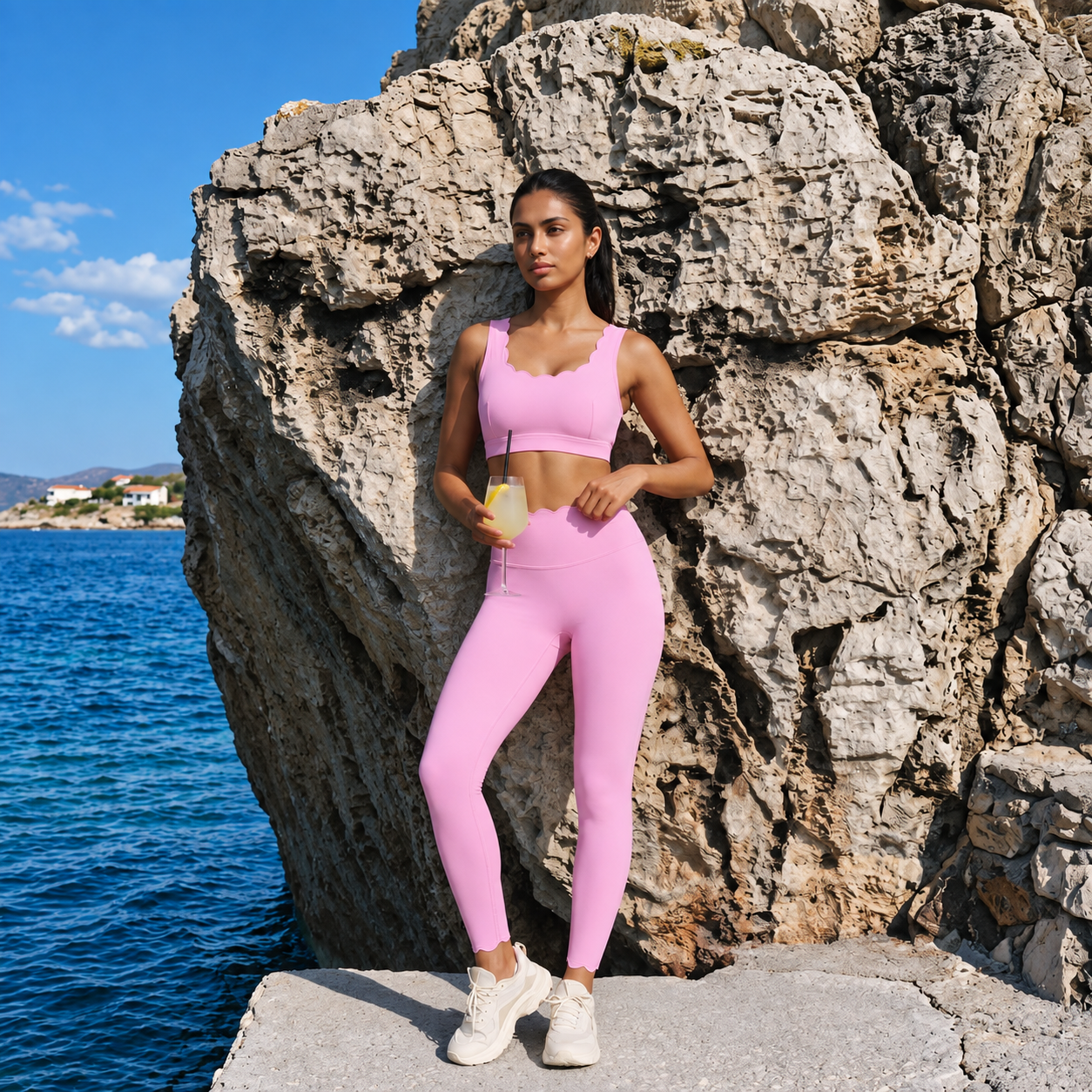 Women’s Cross-Back Activewear Set