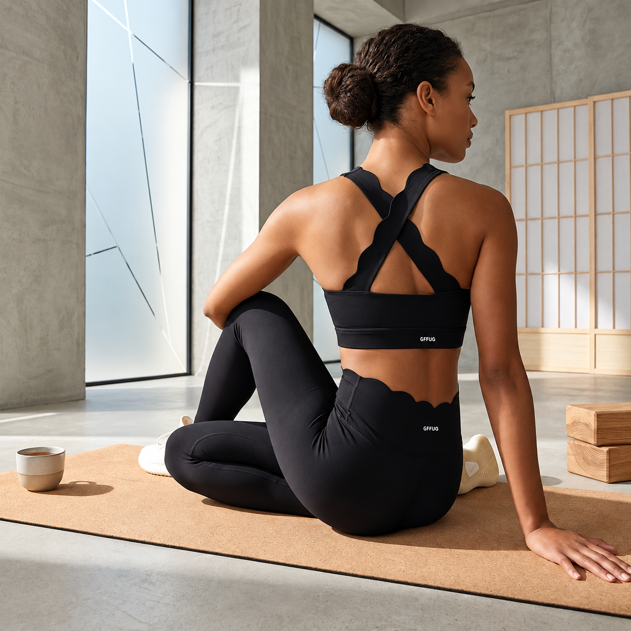 Women’s Cross-Back Activewear Set