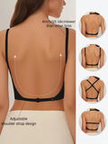 Seamless V-Neck Comfort Bra