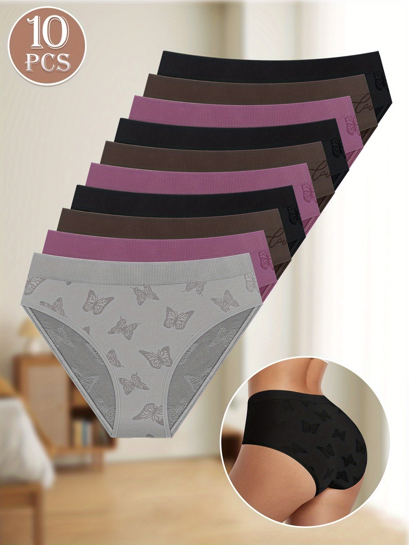 Soft Stretch Briefs – 10PC Set