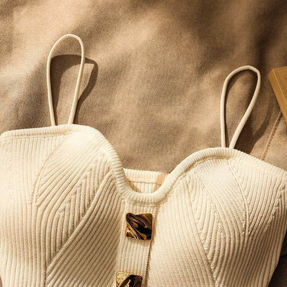 Elara Slim-Knit Cami
