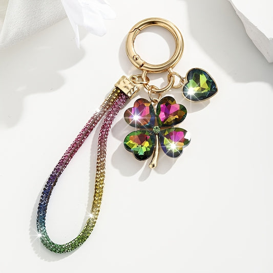 Clover Lucky Charm Keychain
