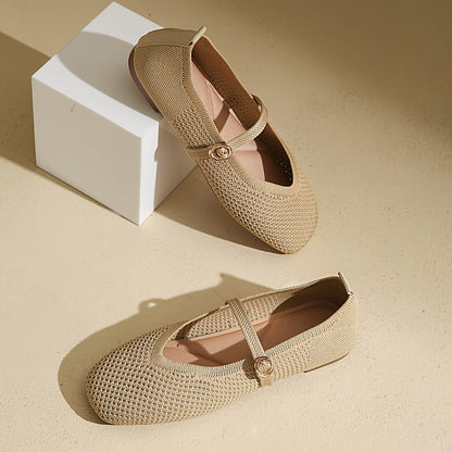Celeste Shimmer Ballet Flats