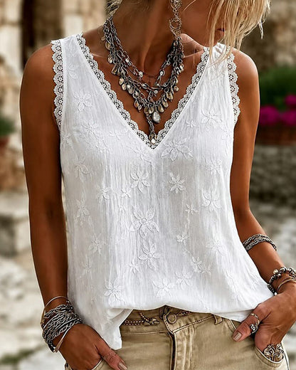 Elara Floral Lace Top