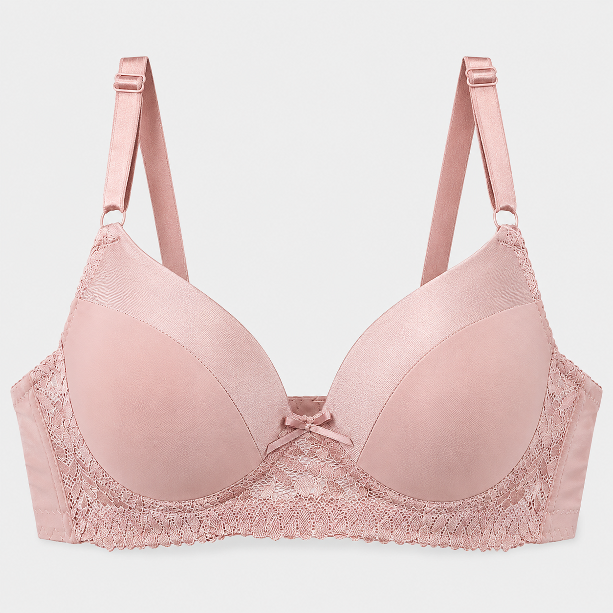 Blush Lace Push-Up Bra